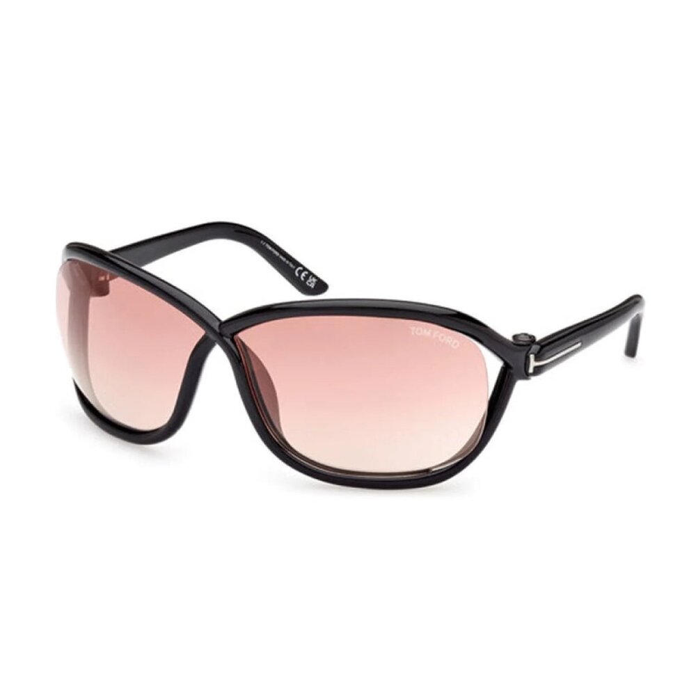 NEW TOM FORD SUNGLASSES BLACK WOMEN GEOMETRIC EYEWEAR
